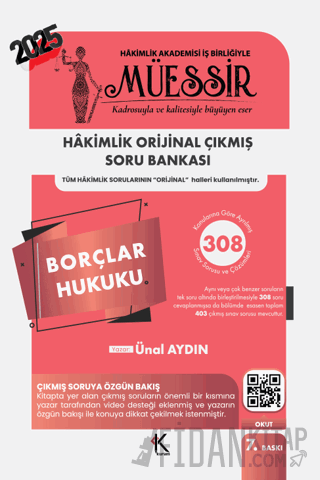 Müessir Borçlar Hukuku Soru Bankası Ünal Aydın