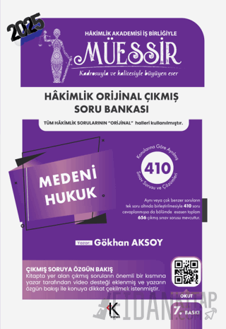 Müessir Medeni Hukuk Soru Bankası