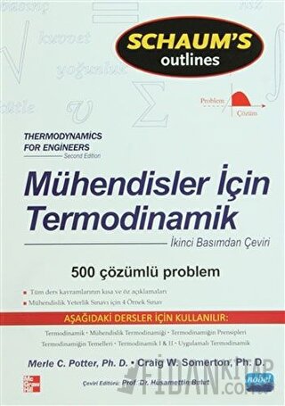 Mühendisler İçin Termodinamik / Thermodynamics for Engineers
