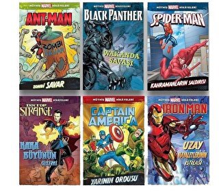 Müthiş Marvel Hikayeleri (6 Kitap Takım) Kolektif