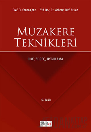 Müzakere Teknikleri Canan Çetin