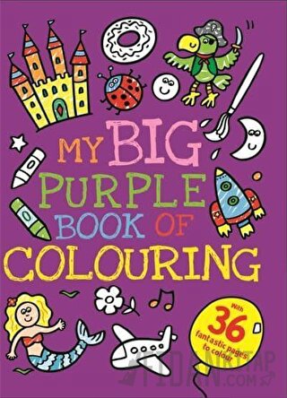 My Big Purple Book of Colouring Kolektif