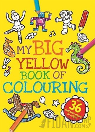 My Big Yellow Book of Colouring Kolektif