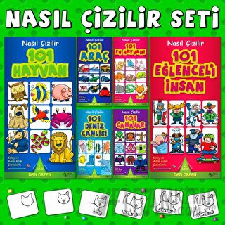 Nasıl Çizilir Seti (6 Kitap Takım)