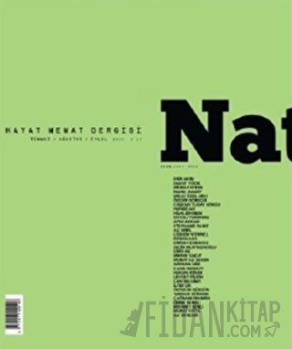 Natama Dergisi Sayı: 11 Temmuz -Ağustos - Eylül 2015