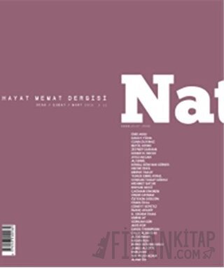 Natama Dergisi Sayı: 13 Ocak - Şubat - Mart 2016