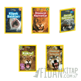 National Geographic Kids Ölümcül Hayvanlar Seti 5 Kitap Melissa Stewar