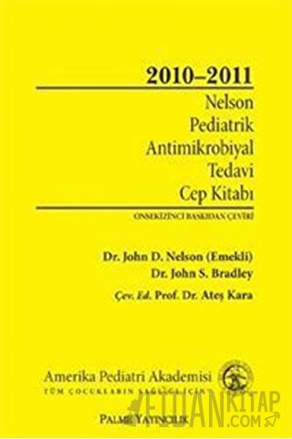 Nelson Pediatrik Antimikrobiyal Tedavi Cep Kitabı 2010-2011