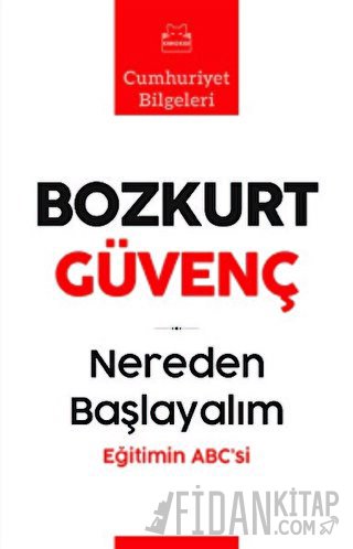 Nereden Başlayalım - Eğitimin Abc’si