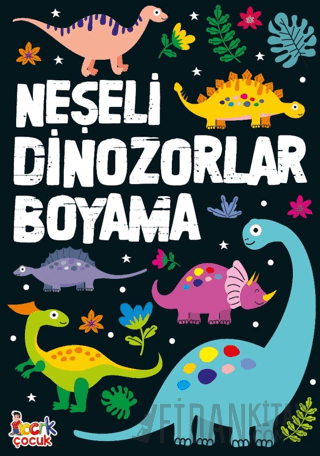 Neşeli Dinozorlar Boyama