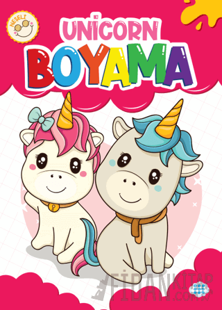 Neşeli Unicorn Boyama