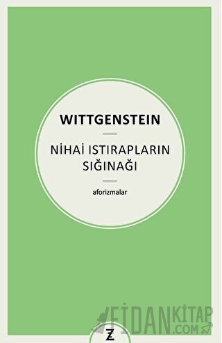 Nihai Istırapların Sığınağı Ludwig Wittgenstein