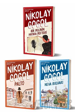 Nikolay Gogol Seti (3 Kitap Takım) Nikolay Vasilyeviç Gogol