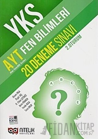 Nitelik YKS AYT Fen Bilimleri 20 Deneme Sınavı (2.Oturum)
