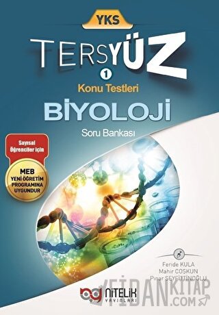 Nitelik YKS TYT AYT Biyoloji Tersyüz Soru Bankası
