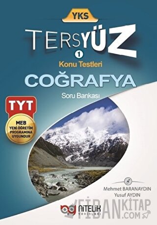 Nitelik YKS TYT Coğrafya Tersyüz Soru Kitabı
