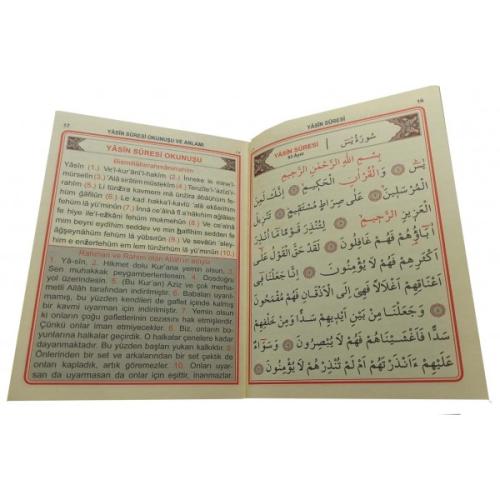 Yasin-i Şerif Karşılıklı Mealli Türkçe Okunuşlu (H-40) Kolektif
