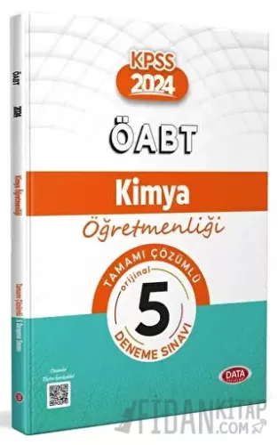 ÖABT 2024 Kimya Öğretmenliği Tamamı Çözümlü 5 Deneme Sınavı Kolektif