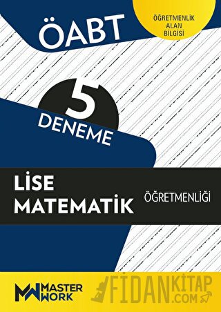 ÖABT Lise Matematik Öğretmenliği 5 Deneme Kolektif