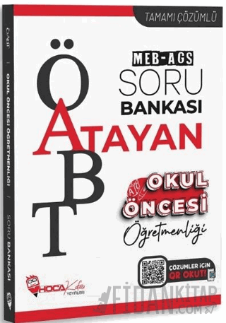 ÖABT MEB - AGS Okul Öncesi Öğretmenliği Atayan Soru Bankası Çözümlü