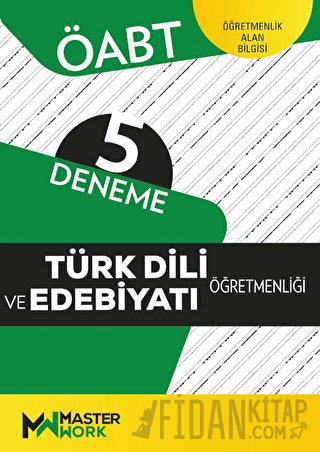 ÖABT Türk Dili ve Edebiyatı Öğretmenliği 5 Deneme