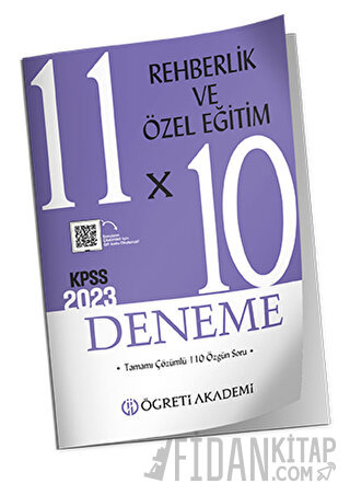 11X10 Rehberlik Ve Özel Eğitim Deneme