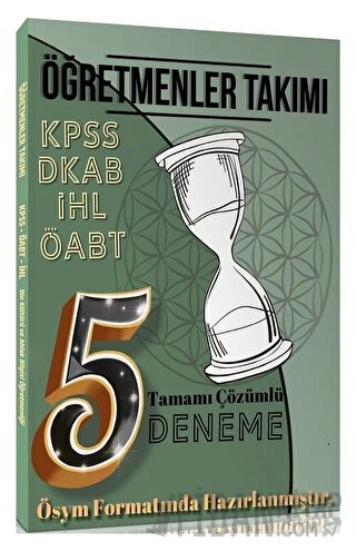 ÖABT Din Kültürü ve Ahlak Bilgisi Öğretmenliği 5 Deneme Çözümlü