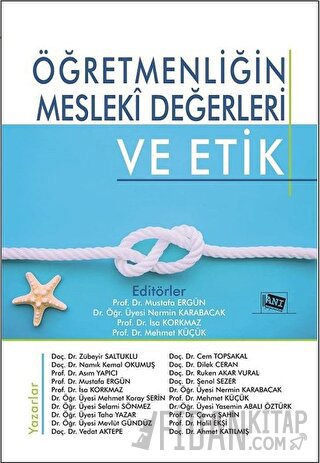 Öğretmenliğin Mesleki Değerleri ve Etik