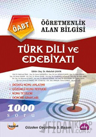 Öğretmenlik Alan Bilgisi Türk Dili ve Edebiyatı Ahmet Demir
