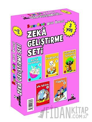 Okul Öncesi 3 Yaş Zeka Geliştirme Seti (5 Kitap)