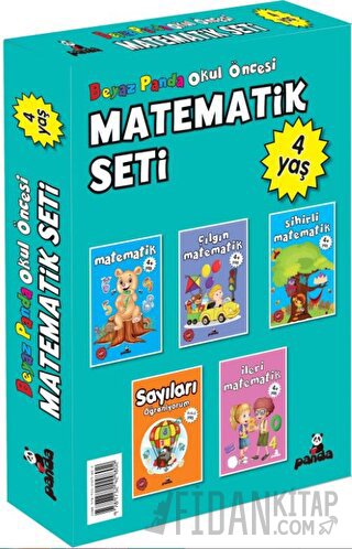 Okul Öncesi 4 Yaş Matematik Seti (5 Kitap)