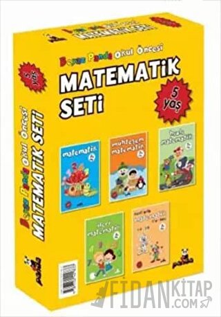 Okul Öncesi 5 Yaş Matematik Seti (5 Kitap)