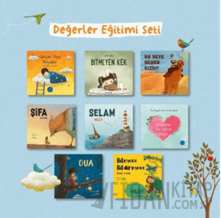 Okul Öncesi Değerler Seti 8 Kitap Kollektif