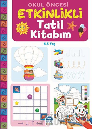 Okul Öncesi Etkinlikli Tatil Kitabım