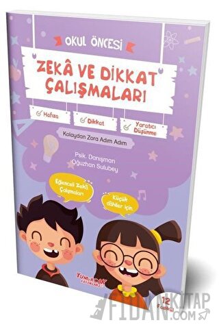 Okul Öncesi Zeka ve Dikkat Çalışmaları Seti (12 Kitap)
