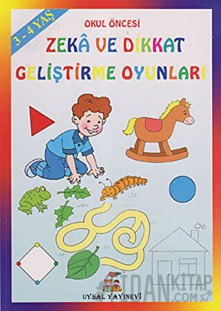 Okul Öncesi Zeka ve Dikkat Geliştirme Oyunları - 3-4 Yaş