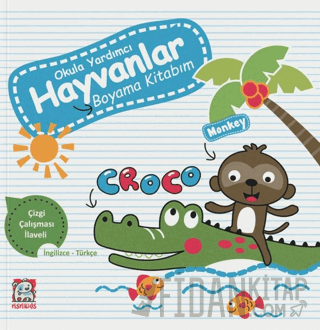 Okula Yardımcı Hayvanlar Boyama Kitabım