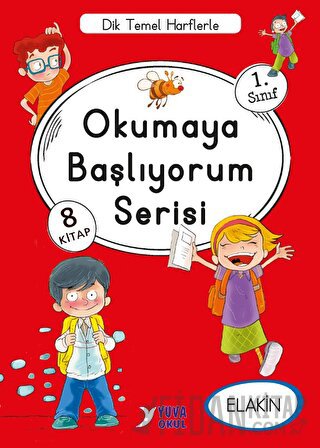 Okumaya Başlıyorum - Elakin (8 Kitap) Kolektif
