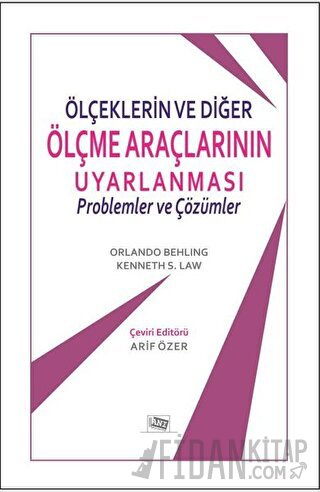 Ölçeklerin ve Diğer Ölçme Araçlarının Uyarlanması