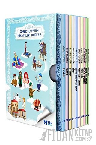 Ömer Seyfettin Hikayeleri (10 Kitap Takım Kutulu)