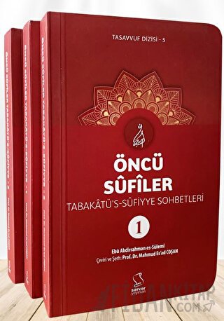 Öncü Sufîler - Tabakatü's-Sufiyye (3 Kitap) (Ciltli)