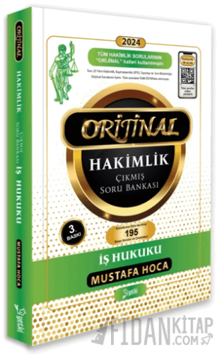 Orijinal İş Hukuku Hakimlik Çıkmış Soru Bankası