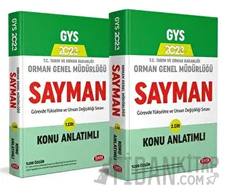 Orman Genel Müdürlüğü Sayman Görevde Yükselme Sınavı Konu Anlatımlı 1-