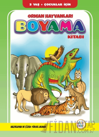 Orman Hayvanları Boyama Kitabı Kolektif