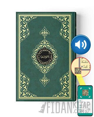 Orta Boy Kur'an-ı Kerim (2 Renkli, Yeşil, Mühürlü)