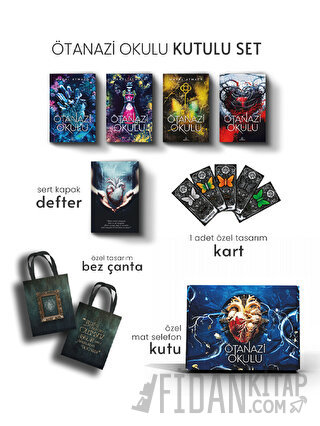 Ötanazi Okulu 4 Kitaplık Kutulu Set