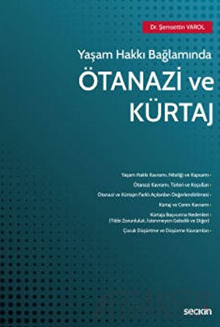 Ötanazi ve Kürtaj