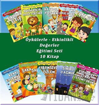 Öykülerle Etkinlikli Değerler Eğitimi Seti (10 Kitap Takım)