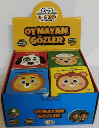 Oynayan Gözler 40 Kitap (Kutulu) (Ciltli)