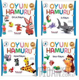 Oyun Hamuru Eğitim Seti-4 Kitap
